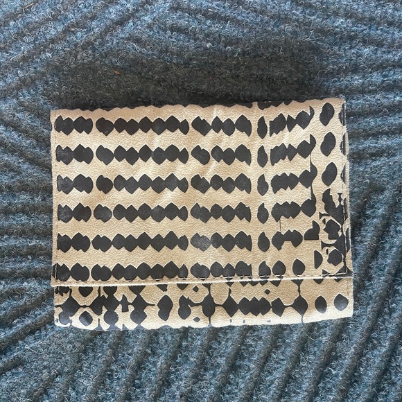 NWOT Lee Coren Minimalist Wallet in Crete - Vegan, Handcrafted in Israel - Picture 7 of 16